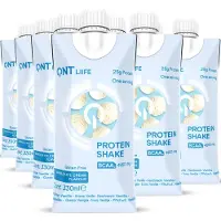 QNT Delicious Whey Protein Shake - Eiwit Shake - 12 x 330 ml - Vanilla