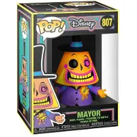 Funko POP! The Nightmare Before Christmas - POP! Mayor (Blacklight) 9 cm Verzamelfiguur - Multicolours