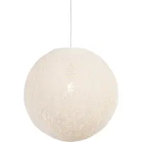 QAZQA Smart hanglamp wit 45 cm incl. Wifi A60 - Corda