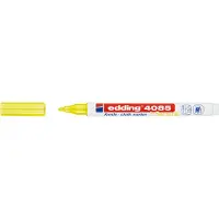 Edding 4085 chalk marker - 1 tot 2 mm - neon geel