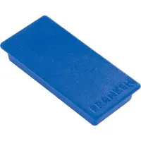 Franken Rechthoekige magneten HM235003 Blauw 5 x 2,3 cm 10 stuks