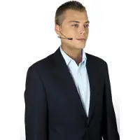 Røde Lav-Headset Large