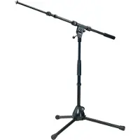 K&M 25900 Low Level Boom Stand Black