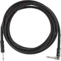 Fender Professional 10ft Straight/Angle Instrument Cable Black
