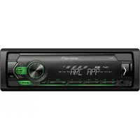 Pioneer MVH-S120UBG - Autoradio enkeldin Zwart/Groen