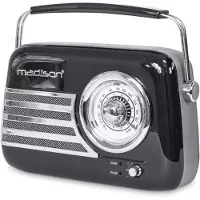 Madison FREESOUND-VR40B - Persoonlijke radio - 30 Watt - zwart