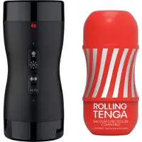 Tenga Vacuum Gyro Roller Set Masturbator
