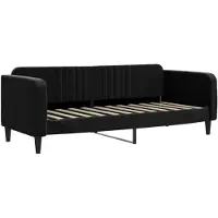 vidaXL Slaapbank 80x200 cm fluweel zwart