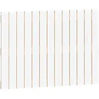 vidaXL Wandhoofdbord 82,5x3x60 cm massief grenenhout wit