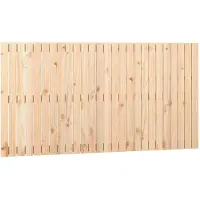vidaXL Wandhoofdbord 166x3x90 cm massief grenenhout