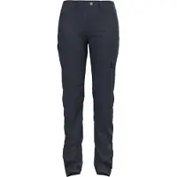 Odlo - Dames wandel- en bergkleding - Pants Regular Length Ascent Warm India Ink voor Dames - Maat 38 FR - Grijs