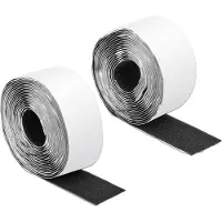 DeLOCK Hook-and-loop tape self-adhesive L 5 m x W 50 mm black