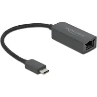 DeLOCK 66645 Adapter USB Typ-C Stecker zu 2,5 Gigabit LAN kompakt