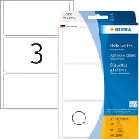Herma Etiket 2500 52x100mm wit 96 stuks - 3 stuks