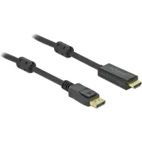 DeLOCK actieve DisplayPort - HDMI kabel | 4K 60Hz | 2 meter