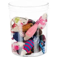 Trixie muis/vis, pluche/stof met kattenmunt assorti - Speelgoed kat