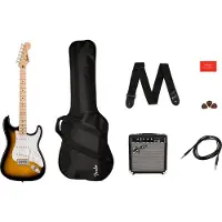 Squier Sonic Stratocaster Pack 2-Color Sunburst Elektrische gitaar