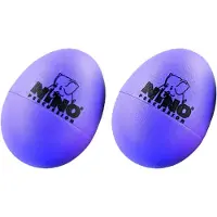Nino Percussion Egg Shaker Set NINO540AU-2, Aubergine, 2 pcs - Shaker