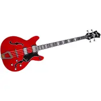 Hagstrom Viking Short Scale Bass Wild Transparent Cherry
