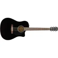 Fender CD-60SCE Dreadnought Elektro-Akoestisch Zwart