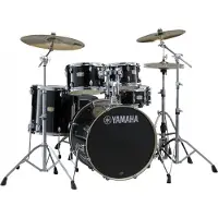 Yamaha Stage Custom Birch 20 5pc Shell Pack Raven Black