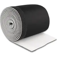 DeLOCK Cable sleeve neoprene flexible with hook-and-loop fastener 3 m x 135 mm black / white