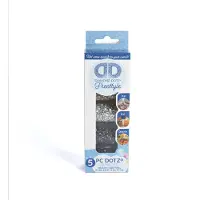 Diamond Dotz Diamond Painting Losse Steentjes - DDA.014 Diamond Dotz - 5 kleuren pakket - Metallic (7002, 7004, 7005, 7007, 7009)