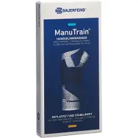 Bauerfeind Actief verband links titanium (2)