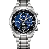 Citizen Radio Controlled BY1010-81L Moonphase Horloge Blauw