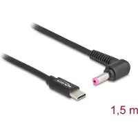 DeLOCK USB-C naar HP en Compaq notebook laadkabel | 4,8 x 1,7mm | 1,5 meter