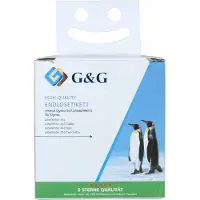 G&G Adresetiketten, 36 x 89 mm, permanent, 260 stuks