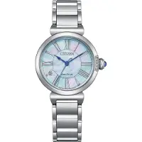Citizen L Mei Klokken Dames Zilveren Horloge EM1060-87N