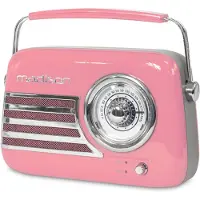 Madison Draagbare radio Freesound-VR40P Roze