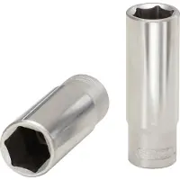 Ks Tools 917.1427, Doppen, 1/4 inch, Metrisch, 1 kop, 7 mm, Chroomvanadiumstaal
