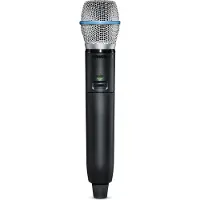 Shure GLXD2+/B87A handheld zender met Beta87A condensator capsule