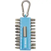 Bosch SCHROEVEN MP 21-DELIGE SCHROEFBITSET (LICHTBLAUW)