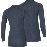 Heatkeeper - Thermoshirt dames - Antraciet - S - 2-Stuks - Thermokleding dames