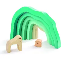Hape Stapelblokken IJsberen in de Arctis 1 St