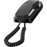 Gigaset DESK 200, Analoge telefoon, Telefoon met kabel, 10 posities, Zwart