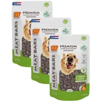 BF Petfood 3x100 gr Biofood meat bars hert hondensnack