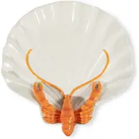 By On Lobsti serveerschotel Wit-oranje