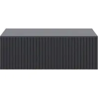 Selsey Nachtkastje Vesper zwevend | Design hout zwart 50x17x32 cm nachtkastjes | NADUVI