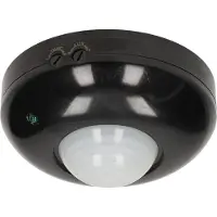 ORNO Bewegingsmelder voor het plafond, model OR-CR-203/B, kleur zwart