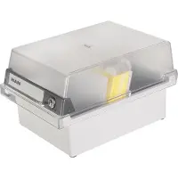HAN - Kartei - für A6 - Hellgrau, Translucent 966-S-631 Kaartenbak Lichtgrijs Aantal kaarten (max.): 800 kaarten DIN A6 liggend