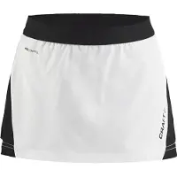 Craft Tennisrok Kids Pro Control Impact Skirt J White Black-Maat 146
