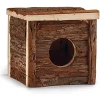 Beeztees Forest Blokhut Classic - Knaagdier - Hout - 15x15x14 cm
