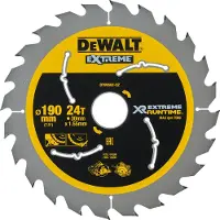 DeWalt Toebehoren - Zaagblad voor hout 190x30 mm, 24 tanden DT99562