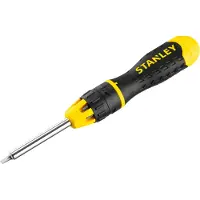 Stanley Multibit Schroevendraaier met Ratel
