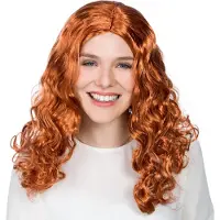 TecTake dressforfun - pruik Angelina - verkleedkleding kostuum halloween verkleden feestkleding carnavalskleding carnaval feestkledij partykleding - 300737