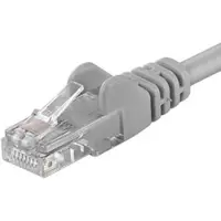 PremiumCord Patch kabel UTP Cat6 seda networking cable Grey U/UTP (UTP)